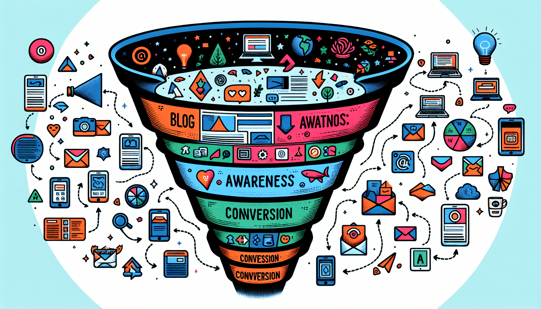 how to build a content marketing funnel